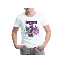 Lord Tshirt Fortnite - Pets Beyaz Çocuk Tshirt