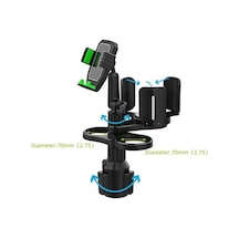 Dancemonkey Araba Bardak Ve Telefon Tutucu - Yeşil, Pratik Tasarım Yeşil