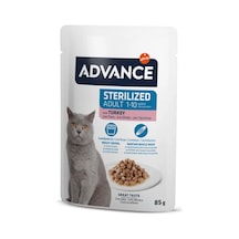 Advance - 245 - Cat Sterılızed Turkey Wet - Spt-gld - Pouch 12x85gr