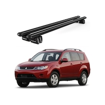Pençe Mitsubishi Outlander Ara Atkı 2006-2012 Uyumlu Siyah Ara Atkı Port Bagaj Tavan Barı