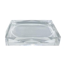 Kutu Şeklinde Plastik Katı Sabunluk Pratik Kullanımlı Hijyenik Banyo Sabun Kabı 1 Adet Genel