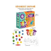 Eğlenceli Sayılar Oyun Hamuru Seti 25 Parça - 356 Gr