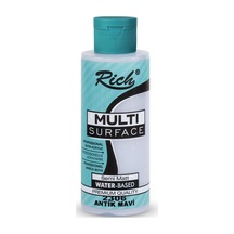 Rich Akrilik Boya Multi Surface 120 Cc Antik Mavi 2306 Çok Renkli