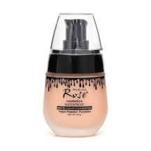 3b Trend Rose Waterproof Mat Likit Fondöten No:3 Yoğun Kapatıcı, Suya Dayanıklı, Uzun Süre Kalıcı N.03