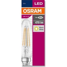 5  Adet  Osram  4W=40W  Rustik  Led  2700  Kelvin  -Sarı  470  Lümen