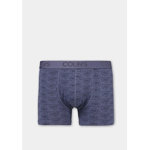 Colin's Colins Standart Fit Baskılı Erkek Lacivert Boxer Cl1081522 Q1.v2 Nav