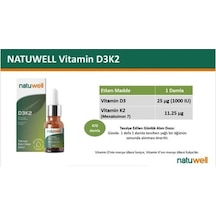 Natuwell Vıt. D3k2 1205 Mcg 20 Ml Damla