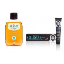 Glimo Care Ağız Bakım Suyu 250 ML + Omega Doğal Diş Macunu 75 ML