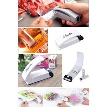 Poşet Kapatıcı Sealer Isıtıcılı Poşet Ağzı Yapıştırma Makinesi Plastik 10 X 15 Beyaz Diğer