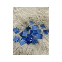Sanatsal Kristal Mozaik Ks-27 23x23mm Çizgi Mavi 250gr