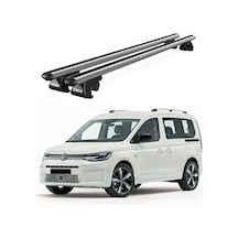 Venüs Volkswagen Caddy Van 2015 Ve Sonrası Uyumlu Gri Ara Atkı Port Bagaj Tavan Barı
