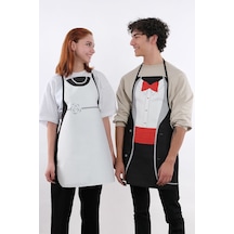 Beautiful İkili Paket Sıvı Geçirmez Su Geçirmez Mutfak Önlüğü Gelin&damat