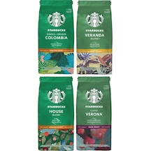 Starbucks Colombia Veranda House Verona Kahve Seti 4 x 200 G
