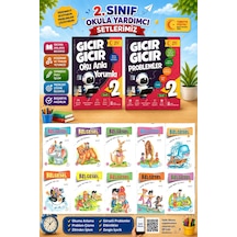 2.sınıf Oku Anla Yorumla + Problemler + Miniklere Belgesel Hikaye Seti