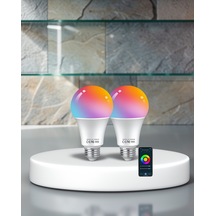 Akıllı 9w Rgbw Led Ampul Xuczrgblambaaaa Çok Renkli