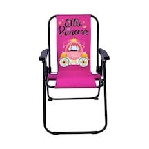 Exent Little Princess 2-6 Yaş Lüx Çocuk Piknik Sandalyesi-mini Kamp Sandalyesi-pembe