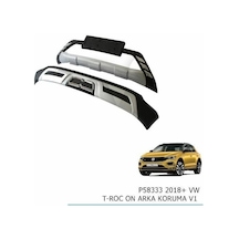 Vw T-roc Ön Arka Koruma V1 Model 2018 Sonrası Modellere Uyumlu