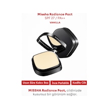 Missha Parlak ve Pürüzsüz Görünüm Veren Kompakt Pudra Radiance Pact SPF27 14 Vanilla