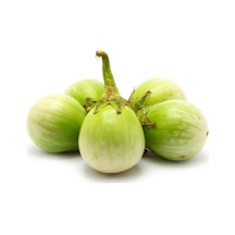Yeşil Elma Patlıcan Tohumu 5 Tohum + Tohum
