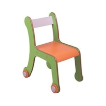 Sandalye Ahşap Papel Mavi