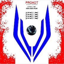 Promot Far Üstü Film Lacivert - Honda Pcx 2021-2024