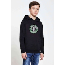 Tshirthane The Umbrella Academy Umbrella Coffee Baskılı Unisex Çocuk Sweat (528838009) Siyah
