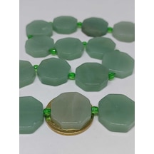 Aventurin Taşı Sekizgen Şekilli/adet (35690-1)