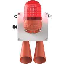 Mesan Led Multifonksiyon 2x 43 Ses Siren Kırmızı 110-220vac Ms 5805.1.110-220vac