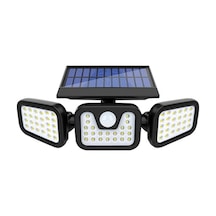 Powermaster Mx-w771a Sensörlü 3 Modlu 74 Ledli Solar Aydınlatmalı Duvar Lambası