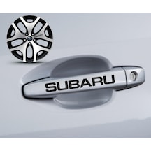 Subaru Kapı Kolu Sport Sticker Yapıştırma 8 Adet