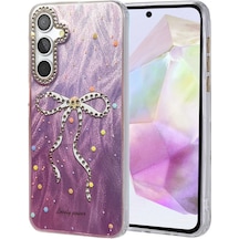 Samsung Uyumlu Galaxy A35 5g Kılıf Blade Aynalı Desenli Kapak Desen 1