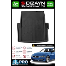 S-dizayn Bmw 3 Serisi F30 3d Pro Bagaj Havuzu 2012-2019 A+ Kalite