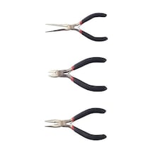 Prolink Py-017 Mini Yankeski Düz Ve İnce Uçlu Kargaburun 3 Lü Set