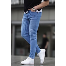 Madmext Madmext Skinny Fit Buz Mavisi Erkek Jean 5712-buz Mavisi Buz Mavi