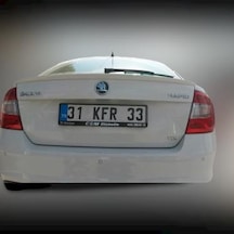 Skoda Rapid Sd Boyalı Anatomik Spoiler