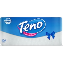 Teno Peçete Tek Katlı Beyaz 200 Adet -