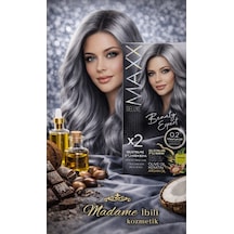 Maxx Deluxe Titanyum Gri Kalıcı Saç Boyası