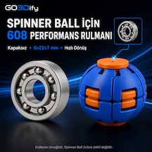 608 Kapaksız Hızlı Dönen Performans Rulmanı 8x22x7 Mm Spinner Ball Ve Hobi Uyumlu 1000 Adet Adet / 1000