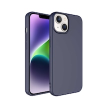 Apple Uyumlu iPhone 14 Kılıf İçi Kadife Lansman Lux Silikon Kapak