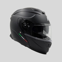 Arwic AR935 Mat Çene Açılır Ece-R 22.06 Motosiklet Kaskı Siyah