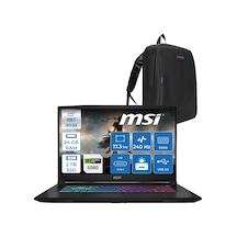 MSI Katana 17 HX B14WFK-215XTRF04 i7-14650HX 24 GB 2 TB SSD 8 GB RTX5060 17.3" Free Dos Dizüstü Bilgisayar + Zetta Çanta
