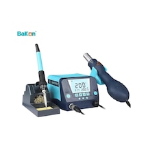 Bakon BK881 İntelligent 2 in 1 Lehimleme ve Sıcak Havya İstasyonu 650W + 600M Havya Ucu Set