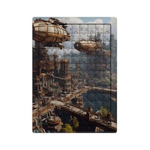 Ghostbastır Design Anno 99 Parça Ayaklı Puzzle Dekoratif Çocuk Yapbozu 062