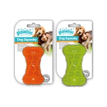 Pawise 10.5 CM Sesli Kemik Köpek Oyuncağı Çok Renkli