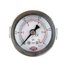 Simga 0-60 Bar Çap Ø40 MM Pano Tip Kuru Manometre