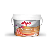 Dyo 0732 Küf Yeşili 2,5lt Dinamik Mat Silikonlu Silinebilir İç Cephe Duvar Boyası 2,5 L