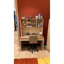Story Çalışma Masası Üst Modül Bej