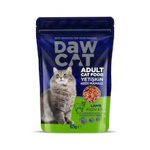 Jöle İçerisinde Kuzu Etli Yetişkin Kedi Maması 85g
