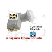 EYEPC 4'lü Dört Çıkışlı Bağimsiz Lnb Lenebe Elinbi