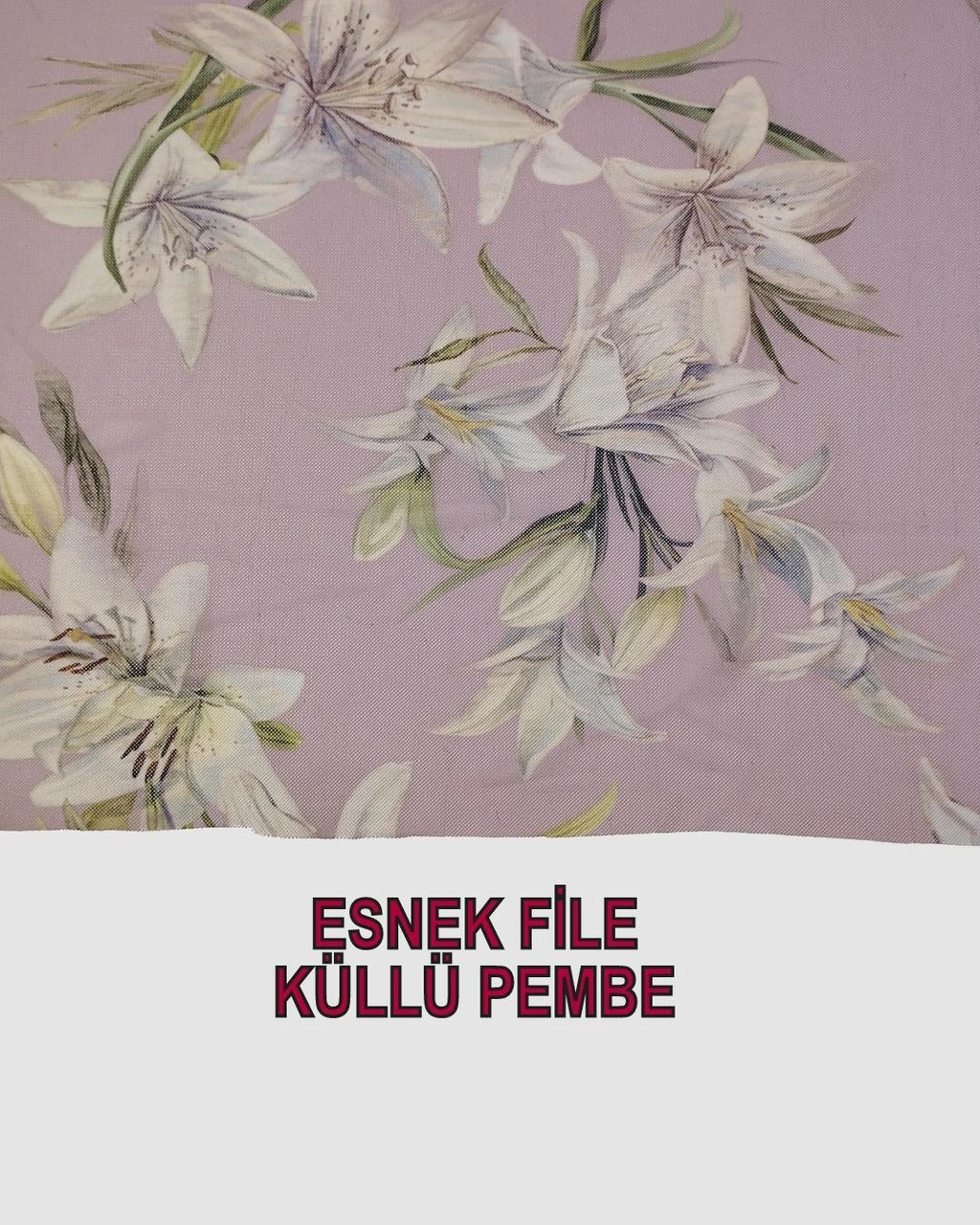File Yumuşak Küllü Pembe Renkte En: 150 Cm-2749 Renkli